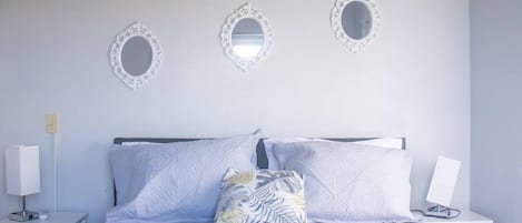 2 slaapkamers, een strijkplank/strijkijzer, wifi, beddengoed