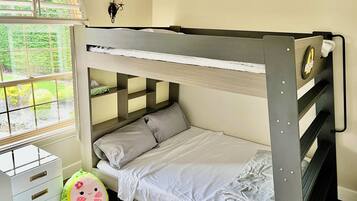 2 slaapkamers, een kluis op de kamer, een strijkplank/strijkijzer, wifi