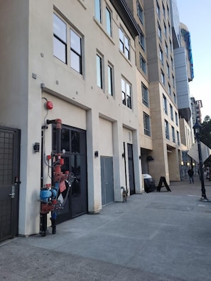 Fachada de la propiedad