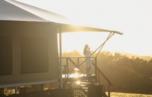 Woora - Hills Kissed by Golden Sunrise as you awaken to a world kissed by dawn at Woora (Noongar for "far, far away").
