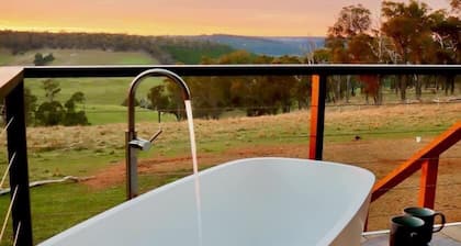 Woora - Hills Kissed by Golden Sunrise as you awaken to a world kissed by dawn at Woora (Noongar for "far, far away").