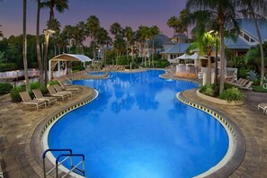 Pool - Two-bedroom villa at Marriott’s Cypress Harbour Villas (Orlando)