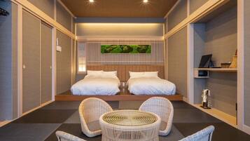 Habitación superior con 2 camas individuales | Edredones de plumas y colchones viscoelásticos