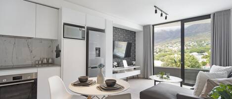 Apartment (1 Bedroom) | Living area