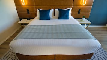 Deluxe-Doppelzimmer | Hochwertige Bettwaren, Pillowtop-Betten, Minibar, Zimmersafe