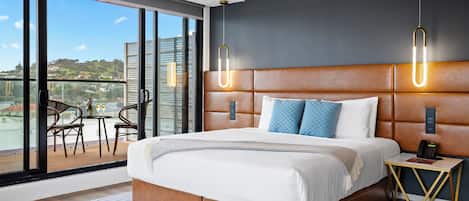 Habitación doble superior | Ropa de cama de alta calidad, camas con pillow-top y minibar