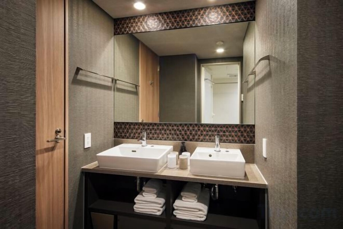 Hydromassage showerhead, hair dryer, slippers, bidet