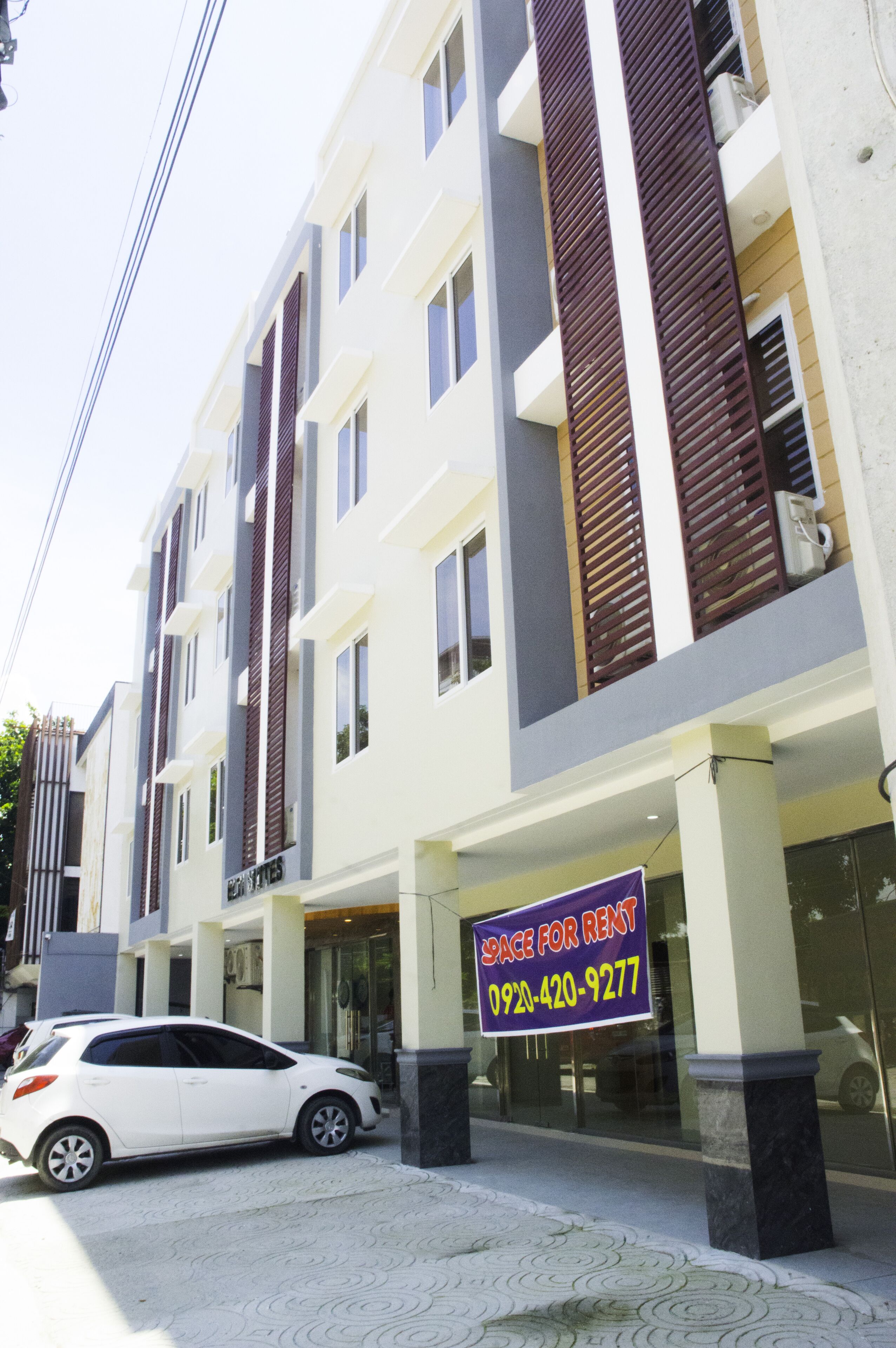 Facciata della struttura