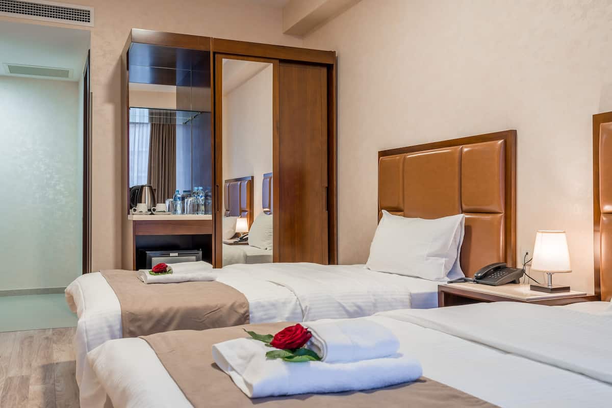 Standard Twin Room | Minibar, blackout drapes, iron/ironing board, free WiFi