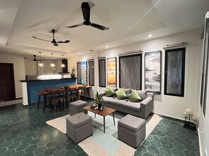 Interior - Home-like Family/Group Stay in Three-Bedroom Suite- Near Pubstreet, Old Market (Krong Siem Reap)