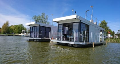 Domki na wodzie ARKA 1, rower wodny, do morza oraz centrum 400m