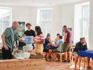 Free daily buffet breakfast - Cinnamon Sally Backpackers Hostel (Riga)