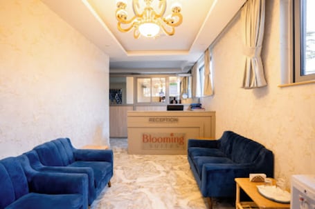 Sala rinfreschi. BLOOMING SUITES