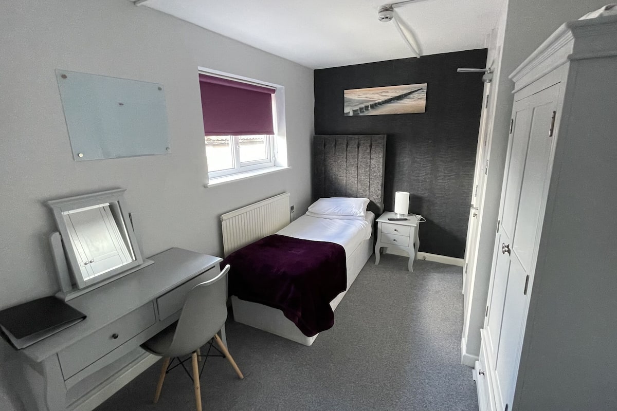 1 slaapkamer, luxe beddengoed, individueel gedecoreerd