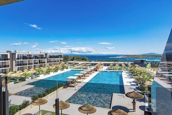 Deluxe Room, Balcony, Pool View | Balcony view