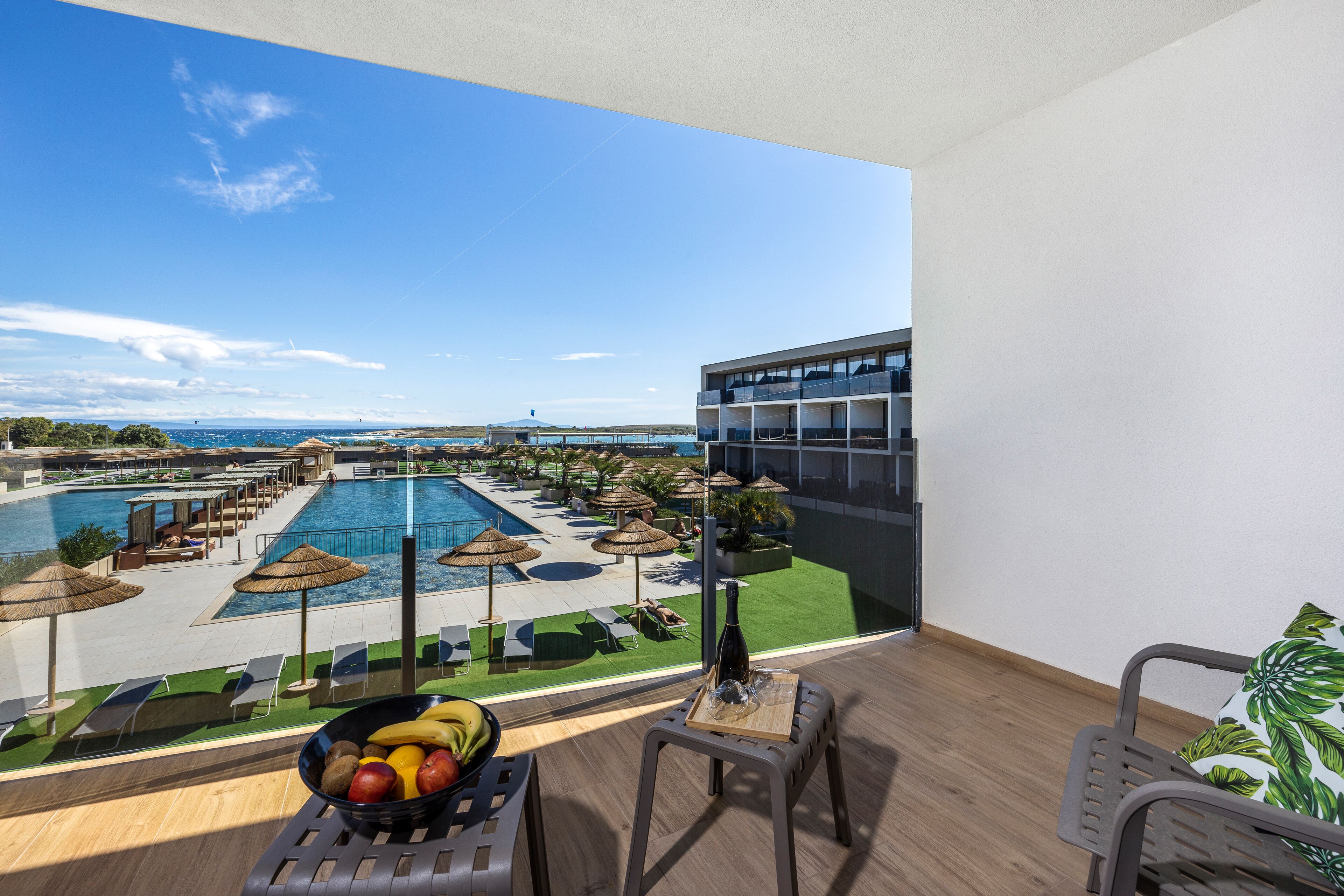 Premium Room, Balcony, Poolside | Balcony view