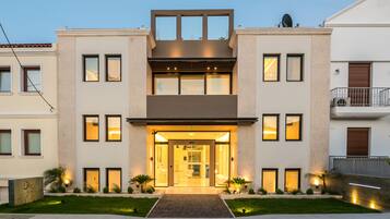 Fassade der Unterkunft