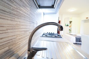 Interior - Holiday Home 'Casa Vacanze Alba A Otranto ' with Balcony and Air Conditioning (Otranto)