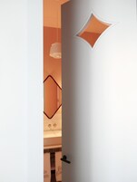 Shower, hair dryer, bathrobes, towels