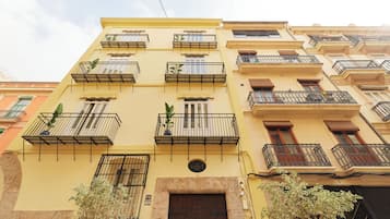 Voorkant van accommodatie