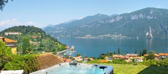 Casa Marina Bellagio private garden (AC/jacuzzi)