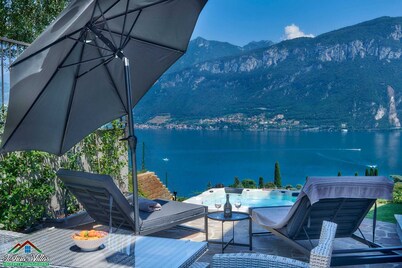 Casa Marina Bellagio private garden (AC/jacuzzi)