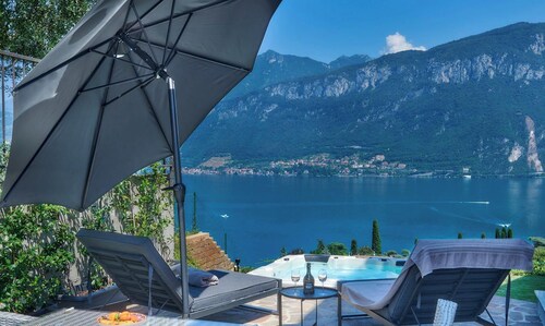 Casa Marina Bellagio private garden (AC/jacuzzi)