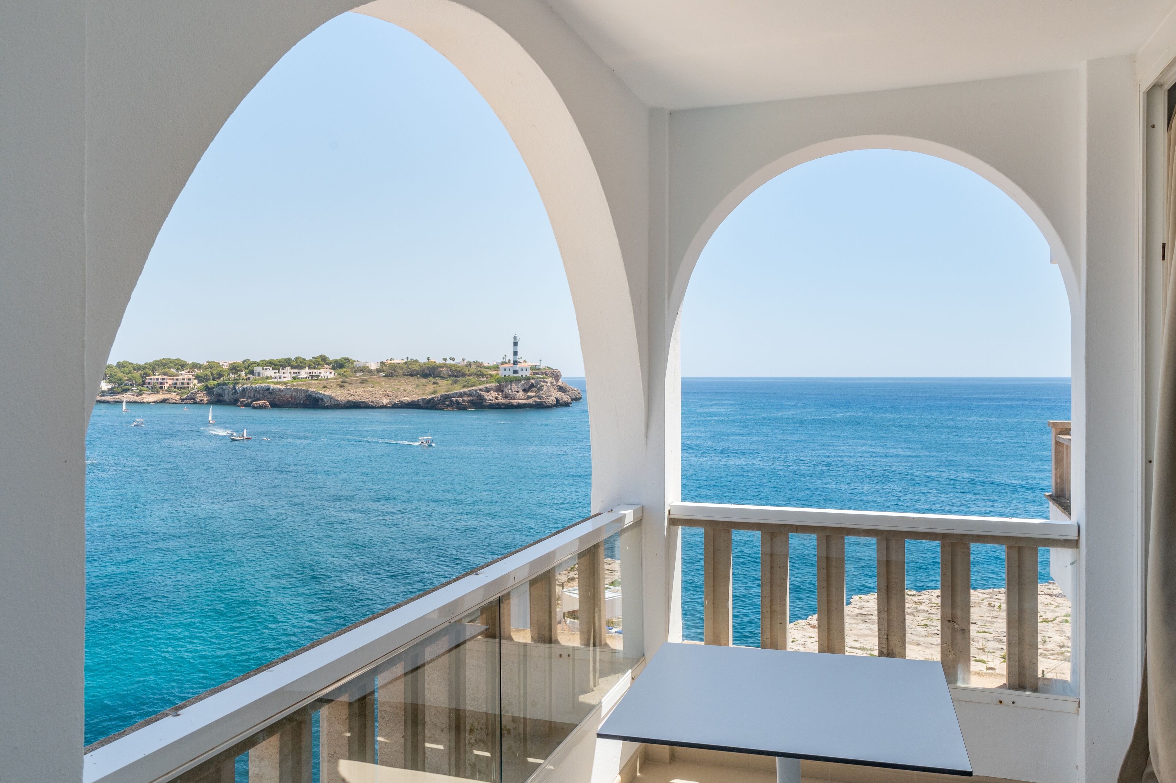 Apartament estàndard, 1 dormitori, terrassa, vistes al mar | Balcó