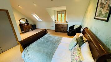 6 habitaciones y sábanas de algodón egipcio