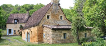 Sarlat la Canéda, Moulin Bas dans la très jolie vallée de l'Enéa