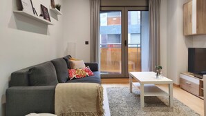 Living area - Disconnects Engalicia Castelao, 50m Silgar Beach (Sanxenxo)