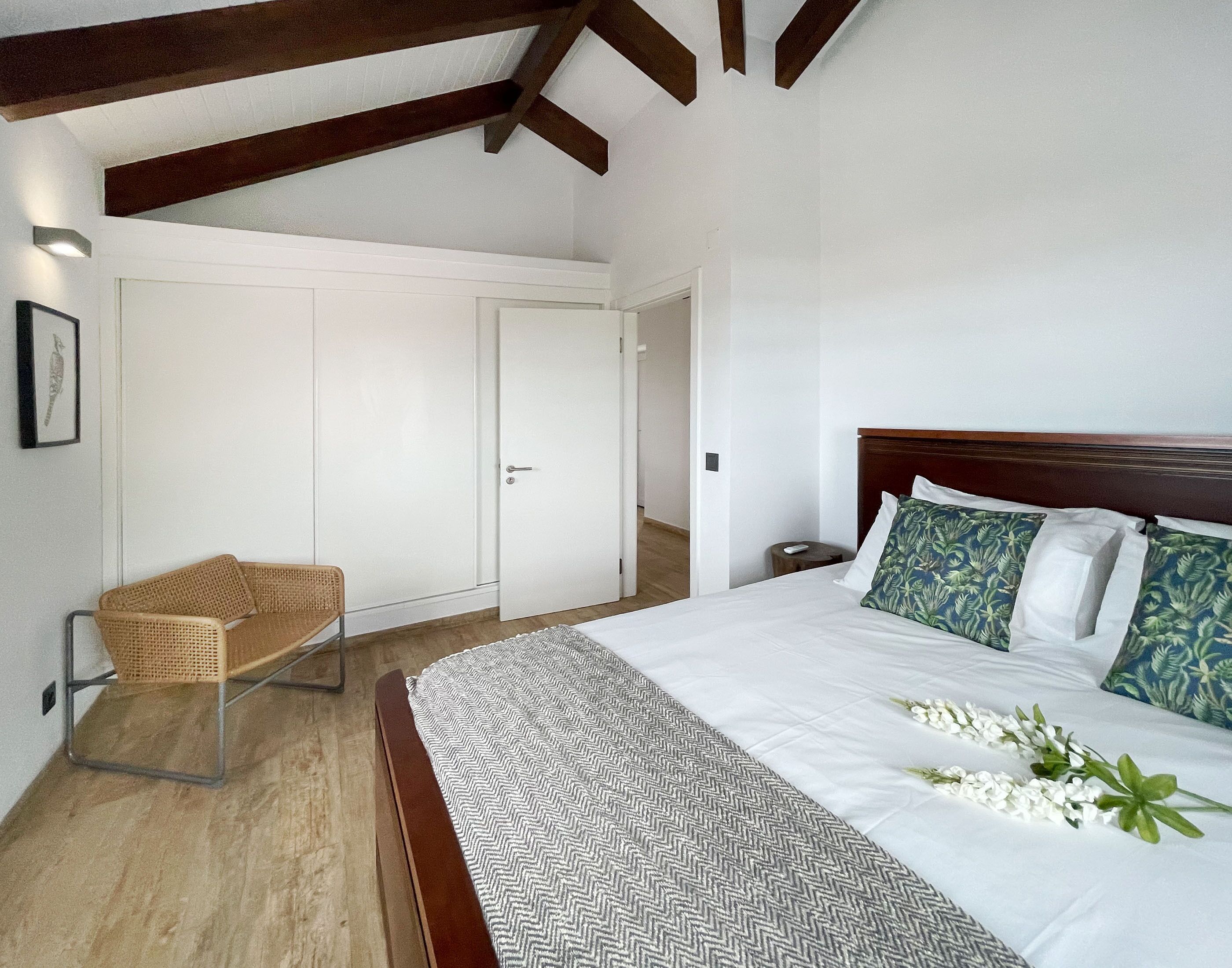 2 bedrooms, iron/ironing board, travel crib, WiFi