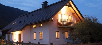 Stylish vacation apartment in an old farmhouse - south view