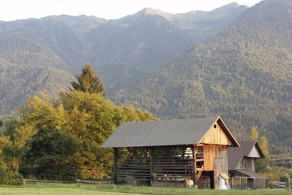 Exterior - Stylish vacation apartment in an old farmhouse - south view (Kirchbach)