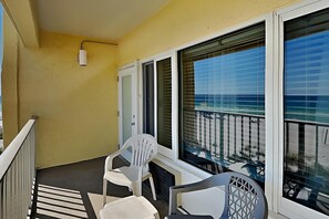 Terrace/patio - Continental #319 | Gulf Front, Private Balcony (Panama City Beach)
