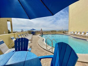 Pool - Continental #503 | Private Balcony and Gulf Side Pool (Panama City Beach)