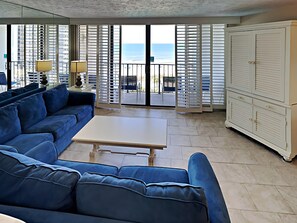 TV - Edgewater Tower I #705 | Incredible Amenities + Gulf VIews! (Panama City Beach)