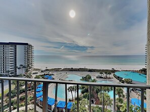 Property grounds - Edgewater Tower I #806 | Incredible Pool + Gulf Views (Panama City Beach)
