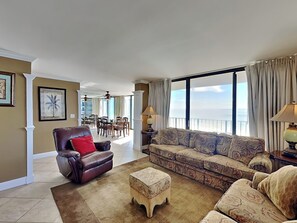 TV - Edgewater Tower I #912 | Incredible Amenities + Gulf VIews! (Panama City Beach)