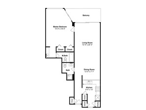 Floor plan - Edgewater Tower II #1004 | Amenities + Views! (Panama City Beach)