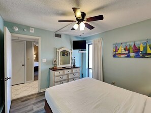 2 bedrooms, iron/ironing board, WiFi, bed sheets - Edgewater Tower II #305 | Gulf Front + Resort Amenities (Panama City Beach)