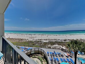 On the beach - Edgewater Tower II #305 | Gulf Front + Resort Amenities (Panama City Beach)