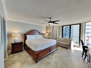 3 bedrooms, iron/ironing board, WiFi, bed sheets - Edgewater Tower III #301 | Huge Gulf Front Balcony + Resort Amenities (Panama City Beach)