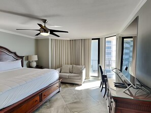 3 bedrooms, iron/ironing board, WiFi, bed sheets - Edgewater Tower III #301 | Huge Gulf Front Balcony + Resort Amenities (Panama City Beach)