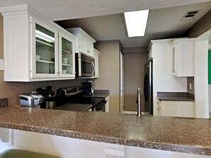 Fridge, microwave, oven, stovetop - Edgewater Villa #1312 | Fun Amenities Await! (Panama City Beach)