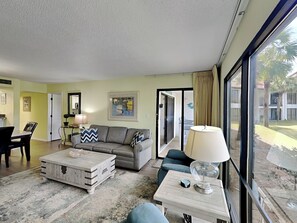 TV - Edgewater Villa #1802 | Near Area Attractions! (Panama City Beach)