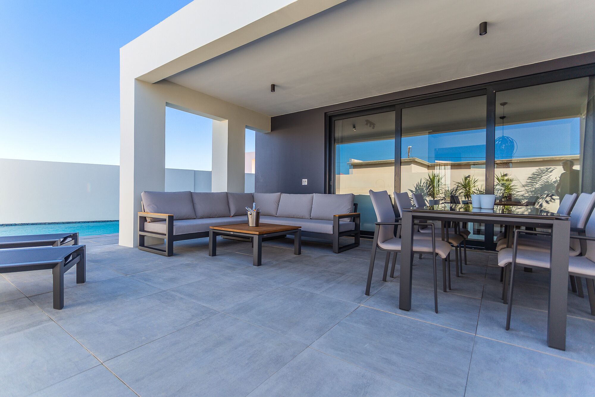 Luxury Villa, 3 Bedrooms, Private Pool | Dining room