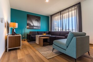 Luxury Villa, 3 Bedrooms, Private Pool | Living area - Tuscany Residence Aruba  (Noord)