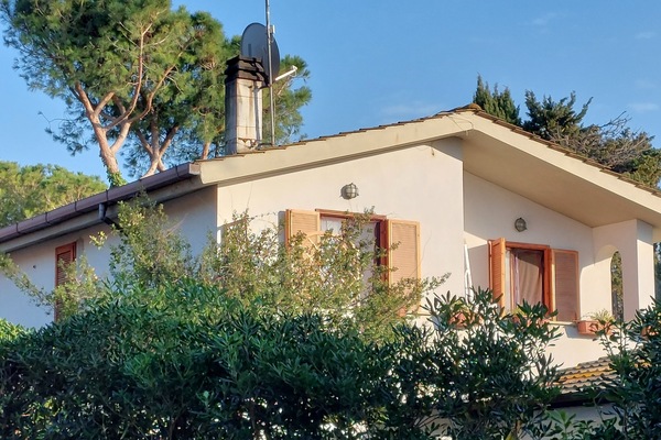 Blick auf den ersten Stock des Ferienhauses