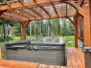 Idromassaggio all'aperto